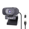 TOALLIN 1080P Full HD Webcam with Dual Microphones, Computer Web