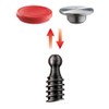 Bessey TGRC20B5 TGRC Malleable Cast Iron Screw Clamp, Multi-Colour, 200/50