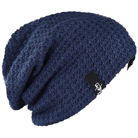 FORBUSITE Mens Slouchy Long Beanie Knit Cap for Summer Winter, Oversize