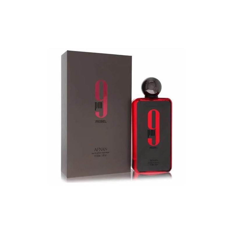 AFNAN 9PM REBEL (RED) UNISEX 3.4 OZ EDP SP