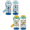 PDSH5 Plastic One Push Straw Bottle, 16.9 fl oz (480