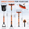 COMOWARE Extendable Snow Brush for Car, Ice Scrapers for Car