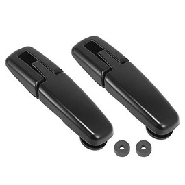 X AUTOHAUX Pair YL8Z78420A68BA YL8Z78420A69BA Liftgate Hinges Left and Right Rear Window Glass Hinge for Ford Escape 2001-2007