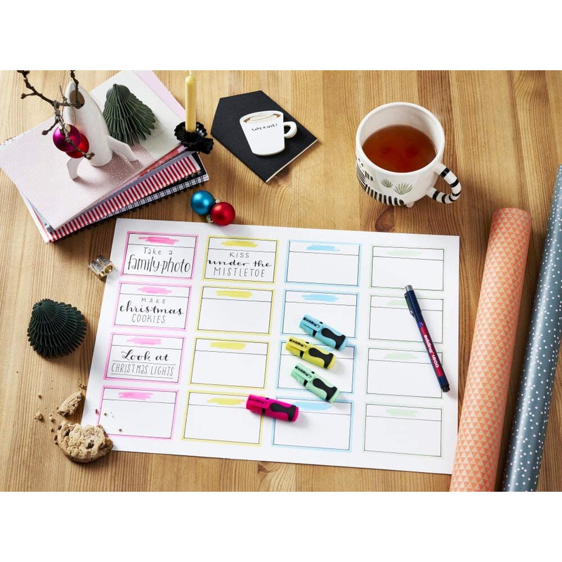 Edding 7 Mini Highlighter Highlighter, 1 – 3 mm, 10er