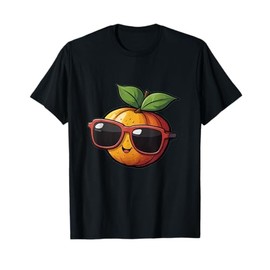 Baby Clementine Mandarin with Sunglasses as Cool Fruit T-Shirt