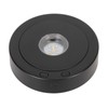 LED Rotating Display Base Black 360 Degrees 80s Circle Battery