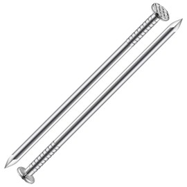 Wensilon (40 pcs)3 inch Stainless Steel 304 Nails, Hanging Nails, Wall Nails, Dowels, Long Nails