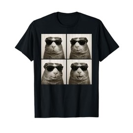 Funny Guinea Pig Lover Cute Guinea Pig Photo Booth T-Shirt