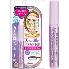 Heroine Make SP Curl Keep Mascara Base 50 (Fleur Violet), 0.2 oz (6 g), Mascara Base, Colored Mascara with Pearls, Strong Curls