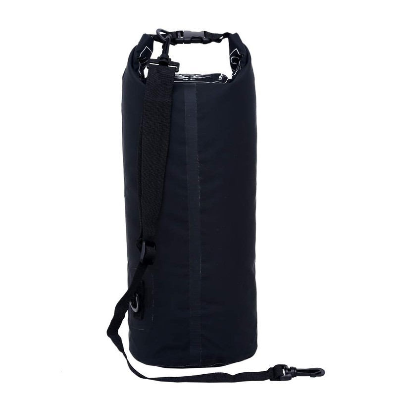 DonDon Waterproof Outdoor Dry Bag for Your Valuables, black