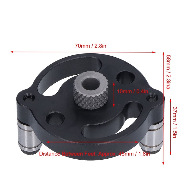 Drilling Template Vertical, Drill Guide with Drill Bushing 3 mm
