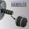 Therapy in Motion Double Abdominal Exercise Roller Wheel for Fitness