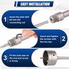 Luney 20PCS Concrete Hole Saw Kits, 30 40 50 65