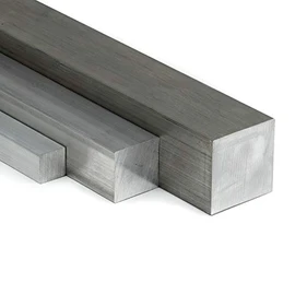 Aluminium Square 40 x 40 mm Length = 100 mm (10 cm) for Turning, Milling, Drilling, Sawing