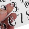 5Pcs Transparent Stamp DIY Journal Scrapbooking 39 Character Lower Case