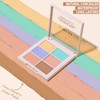 KIMUSE Colour Correcting Palette, Colour Concealer Makeup Palette, Six Shades,