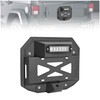 KUAFU Spare Tire Delete License Plate Bracket Compatible with 2007-2018