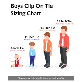 Umo Lorenzo - Corbata de cuello para niños de 12 años, marino, Ages 11-15 (17 inch tie)