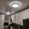 Kalium LED Ceiling Light with Remote 16 Inch Flush Mount