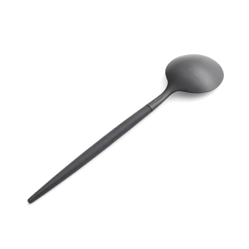 Cutipol GOA GO11BLF Coffee/Tea Spoon, All Black