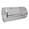 Rolling Grilling Basket, Stainless Steel BBQ Grill Mesh Cylinder Grill