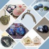 PH PandaHall 10pcs Purse Clasp Frame, Wallet Bag Kiss Clasp