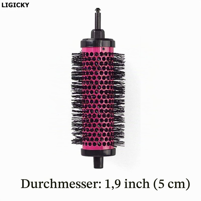 LIGICKY Hair Brush Set Round Brush with Removable Rollers, Round