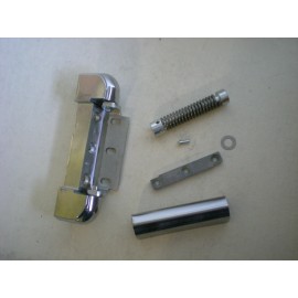 KASON 0220 SERIES SPRING HINGE Assy, 1-3/8" OFFSET POLISHED CHROME (10220000012)