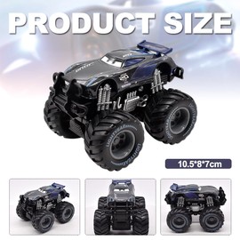 MIFKLMV Movie Cars Alloy Toy Trailer Mater Toys Racing Model Car Collectible Automobile Toys Auto Figures Wild Big Wheel Toy Car Gift for Boys and Girls -D