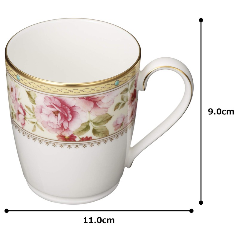 Noritake ノリタケ マグカップ 295cc ハートフォード ボーンチャイナ T97280/4861