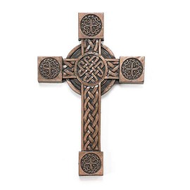 Roman Inc. 8" High Celtic Collection Cross Irish Blessings