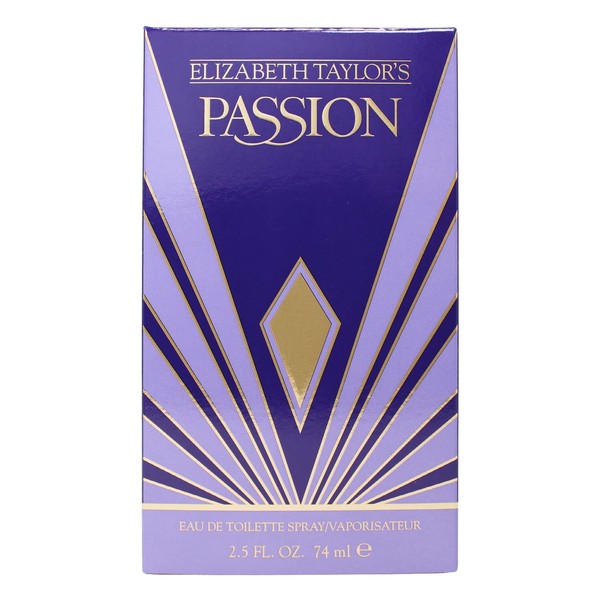 Passion By Elizabeth Taylor For Women, Eau De Toilette Spray, 2.5-Ounce
