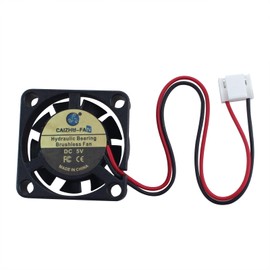 BCZAMD K2 Plus Printer Hotend Accessories: 30 x 30 x 10 mm Dual Ball Fan Cooling for Hot End Throat Cooler 12000 RPM DC24V 0.1A with Cord Length 4.3 Inch Replacement Officials