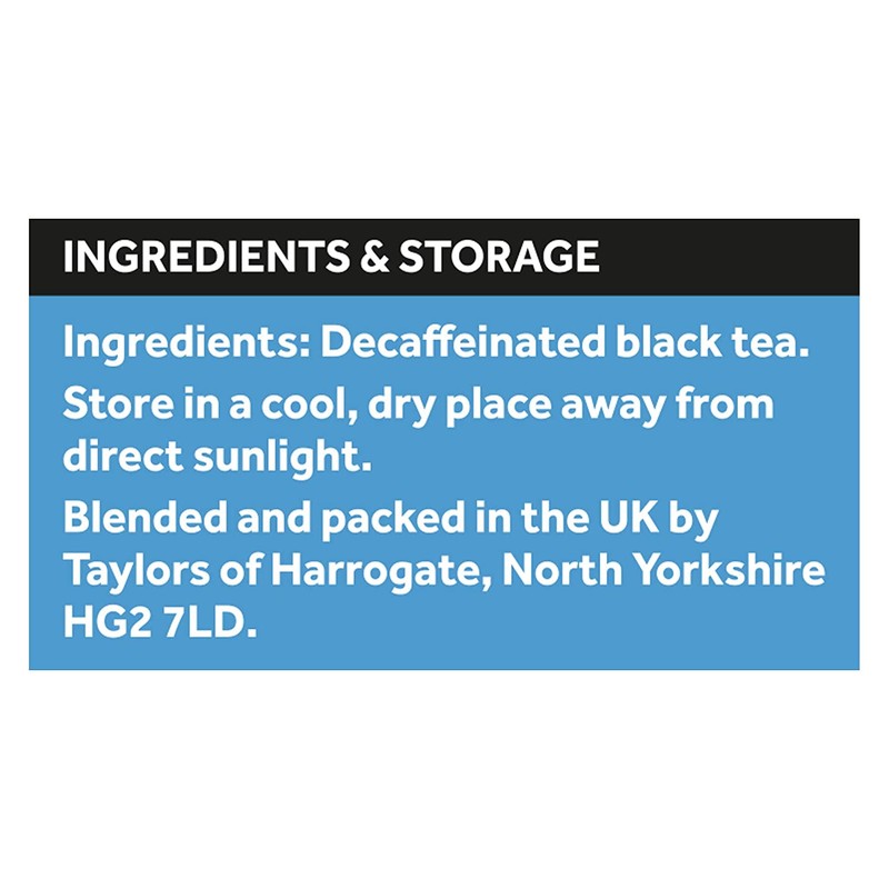 Yorkshire Decaffeinated Tea, 80 Teabags