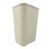 Rubbermaid Commercial Fire-Resistant Wastebasket, Rectangular, Fiberglass 10 Gallons, Beige (254400BG)