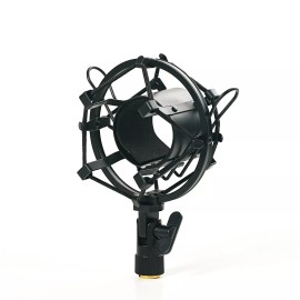 ProAm USA Basic Shock Mount for Shotgun Microphones fits 5/8 and 3/8 Inch Boom Poles