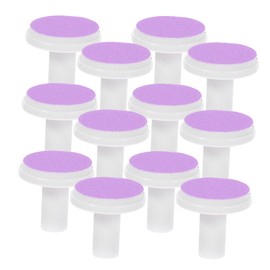 Housoutil 12pcs Boy Girl Nail Care Electric Nail File Replacement Pads for Safe and Gentle Compatible Standard Easy to Install and Use