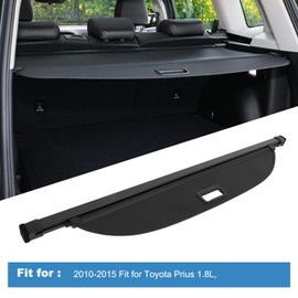 ECCPP Cargo Cover 2010 2011 2012 2013 2014 2015 Fit for Toyota Prius Rear Trunk Cover Shade Luggage Tonneau Security Cover