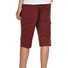 BEZLIT 30065 Boys' Cargo Shorts 3/4 Length, bordeaux