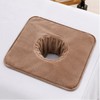 Massage Headrest Pad with Face Berth Hole for Professional Spa