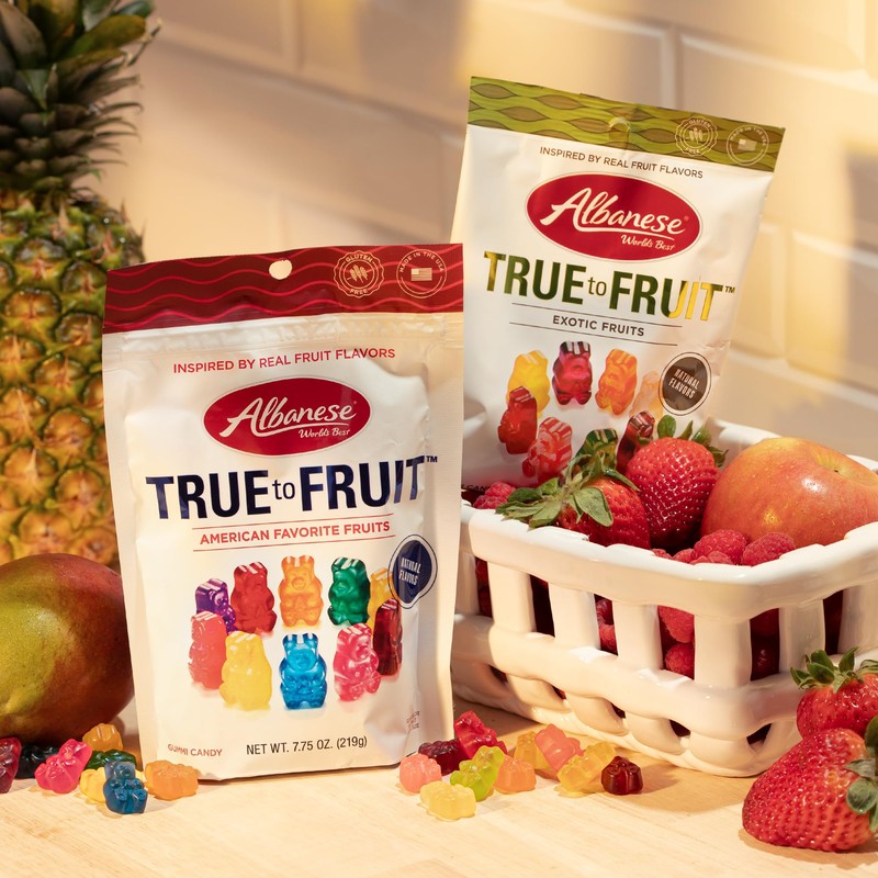 Albanese World's Best True to Fruit™ – Exotic Fruits Gummies,