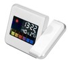 Weather Station Clock Temperature Humidity LCD Color Display LED Backlight
