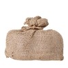Creative Co-Op Terracotta Bowl in Jute Bag, Set of 12