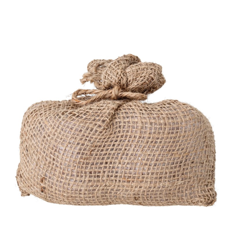 Creative Co-Op Terracotta Bowl in Jute Bag, Set of 12