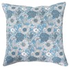DDintex FLORET LONDON Cushion Cover Swim Dunclair Sax 17.7 x