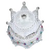 Crown Ring Box Luxurious Romantic Engagement Ring Box Portable Compact