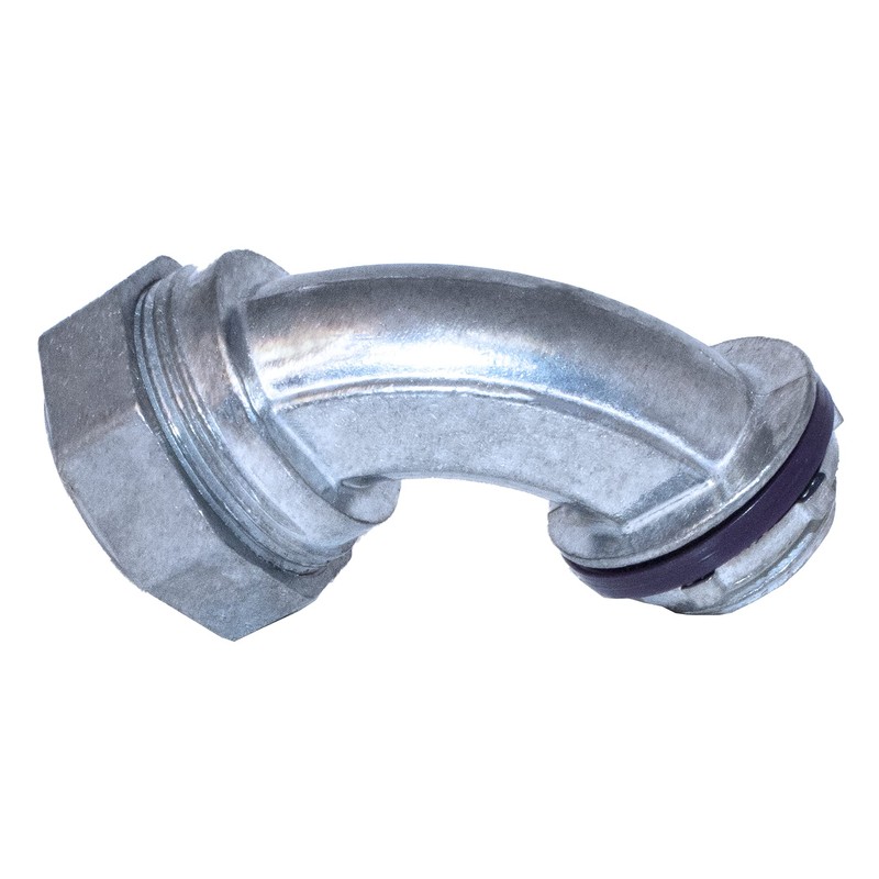 Sigma Engineered Solutions ProConnex 49470 Liquid-Tight 90° Liquid-Tight Connector, 1/2-in