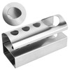304 Stainless Steel Toothbrush Toothpaste Holding Stand Storage Bracket for