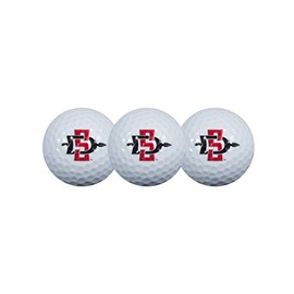 San Diego State Golf Ball Pack of 3