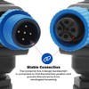 NMEA 2000 Cable 3 FT Backbone Drop Extension Cable for